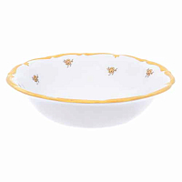 Салатник 23см 1шт Золотая Роза Queen's Crown