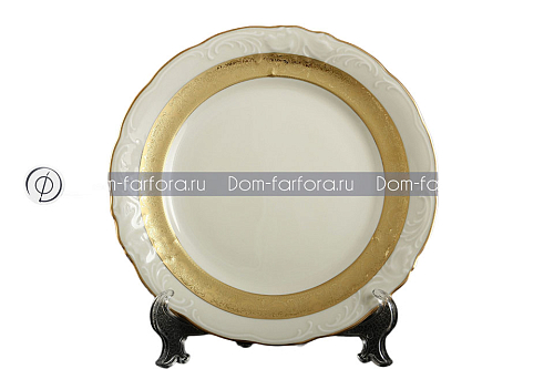 Набор тарелок 25см 6шт Фредерика Cream Мам Декор Carlsbad