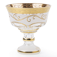 Конфетница 13см Simona золото Star Crystal