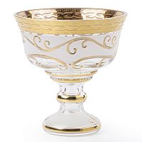 Конфетница 13см Simona золото Star Crystal