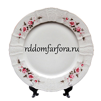 Набор тарелок 17см 6шт Серая роза ZL Bernadotte