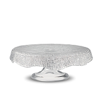 Тортница 25см на ножке Diamante IVV
