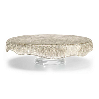 Тортница 32см на ножке Diamante Sand IVV