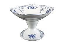 Фруктовница н/н 25см Синие розы Bernadotte