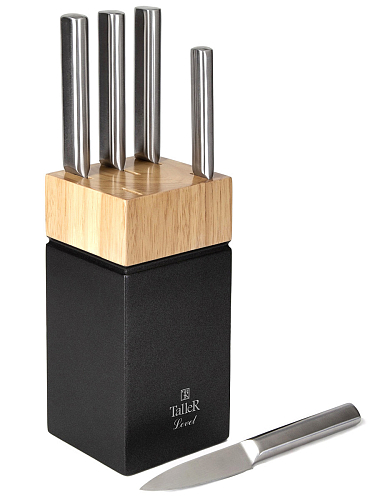 Набор ножей 5 предметов на подставке Level TalleR