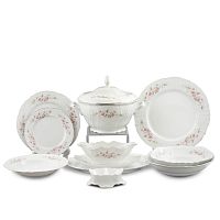 Сервиз столовый 6пер 26пр Серая роза PL Bernadotte