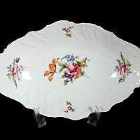 Блюдо для хлеба 34см Лопух (2шт кор) Bernadotte