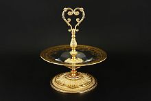 Фруктовница н/н с ручками 30см Timon s.r.l. Metal 1 plate disco big