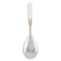 Ложка для риса France Gold Steel Champagne Pearl Domus Design
