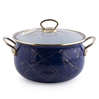 Кастрюля 3.8л Lacivert Mermer