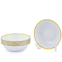 Набор салатников 19см 6шт Престиж Queen's Crown