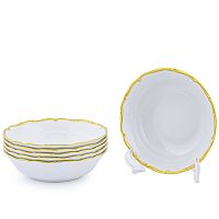 Набор салатников 19см 6шт Престиж Queen's Crown