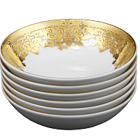 Набор розеток 11см 6шт Favolla Creme Gold PBC Falkenporzellan