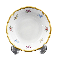 Набор салатников 13см 6шт Мейсенский цветок Queen's Crown