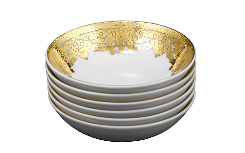 Набор розеток 11см 6шт Favolla Creme Gold PBC Falkenporzellan