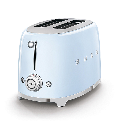 Тостер Smeg голубой Стиль 50-х гг