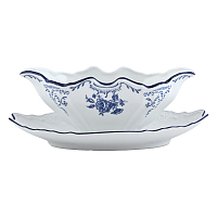 Соусник 0,5л Синие розы (5шт кор)