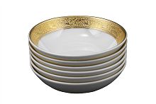 Набор розеток 11см 6шт Constanza Creme Gold 9349 Falkenporzellan