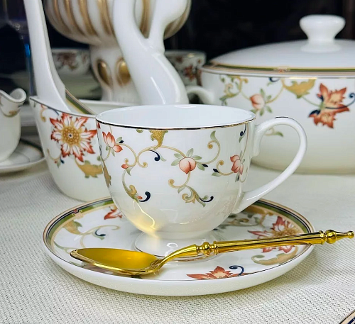 Набор чайных пар 12пр 250мл Кассиопея в под.уп.