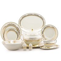 Сервиз столовый 6пер 26пр Constanza Creme Gold 9359 Falkenporzellan