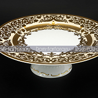 Тортница 32см на ножке Natalia Creme Gold Falkenporzellan