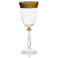 Набор фужеров 250мл 6шт Анжела Матовая полоса AS Crystal