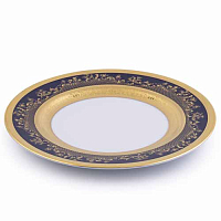 Набор тарелок 21см 6шт Constanza Cobalt Gold 9320 Falkenporzellan 