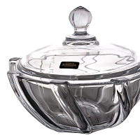 Конфетница 19см с крышкой Infinity Crystalite Bohemia