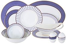 Сервиз столовый 6 пер 27пр Адмиралтейский Midori Anna Lafarg
