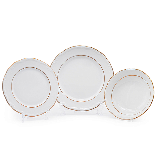 Набор тарелок 19см 6шт Престиж Marquise Gold Набор тарелок 19см 6шт Престиж Marquise Gold
