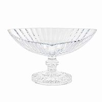 Фруктовница 31см на ножке Crown Max Crystal