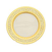 Набор тарелок 20см 6шт Constanza Cream Royal Gold