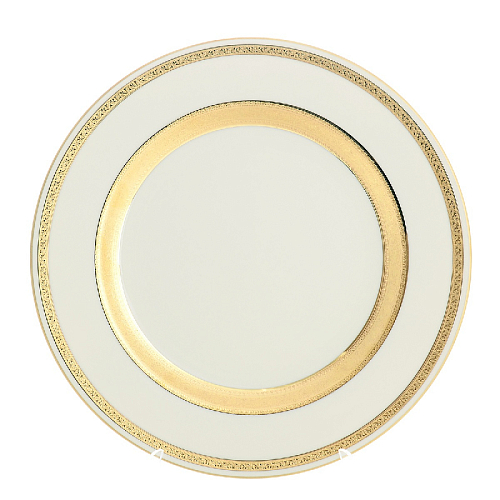 Блюдо круглое 30см Constanza Creme Gold 9321 Falkenporzellan 