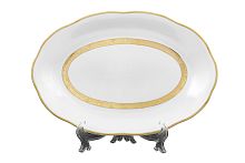 Блюдо овальное 1шт Alaska cream Carlsbad