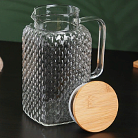 Кувшин с крышкой 1,5л Эко BellaTenero 