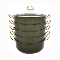 Мантоварка 30см с а/п покрытием Repast Olive Elite Gold