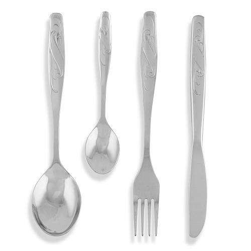 Набор столовых приборов 48 предметов Лира без напыления Набор столовых приборов 48 предметов Лира без напыления