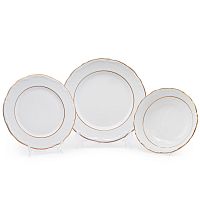 Набор тарелок 19см 6шт Престиж Marquise Gold Queen's Crown