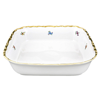 Салатник квадратный 23см 1шт Мария Луиза Белая матовая