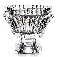 Фруктовница 23см на ножке хрусталь Crown Jewel Rogaska