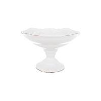 Конфетница 23см н/н Платиновый узор Bernadotte