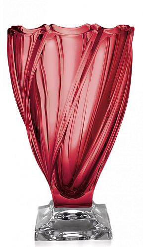 Ваза 33см Ponti Red Bohemia Treasury