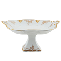 Поднос 32см квадратный с ручками с кошкой  Кастел Queen's Crown