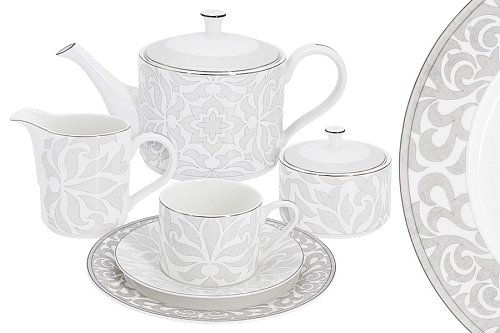 Сервиз чайный 6пер 21пр Айседора Emily Anna Lafarg