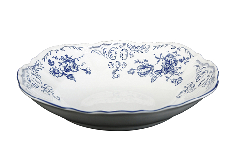 Салатник 25см Синие розы (3шт кор) Bernadotte Салатник 25см Синие розы (3шт кор) Bernadotte