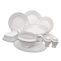 Сервиз столовый 6пер 25пр Repast Серебряная сетка