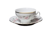Набор чайных пар 155мл Серая роза ZL Bernadotte