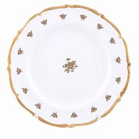 Блюдо круглое 30см 1шт Золотая Роза Queen's Crown