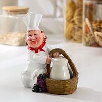 Набор для специй 2 предмета Повар с корзиной