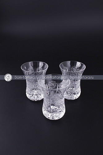 Набор стаканов 280мл Армуды хрусталь Набор стаканов 280мл Армуды хрусталь